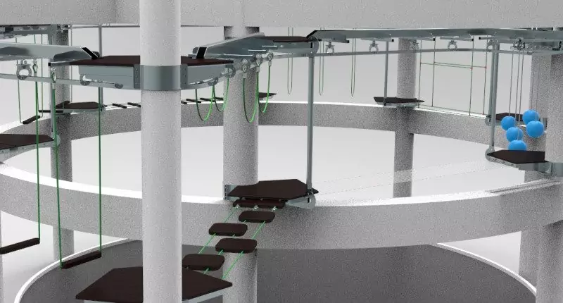 Diseño industrial instalación deportiva