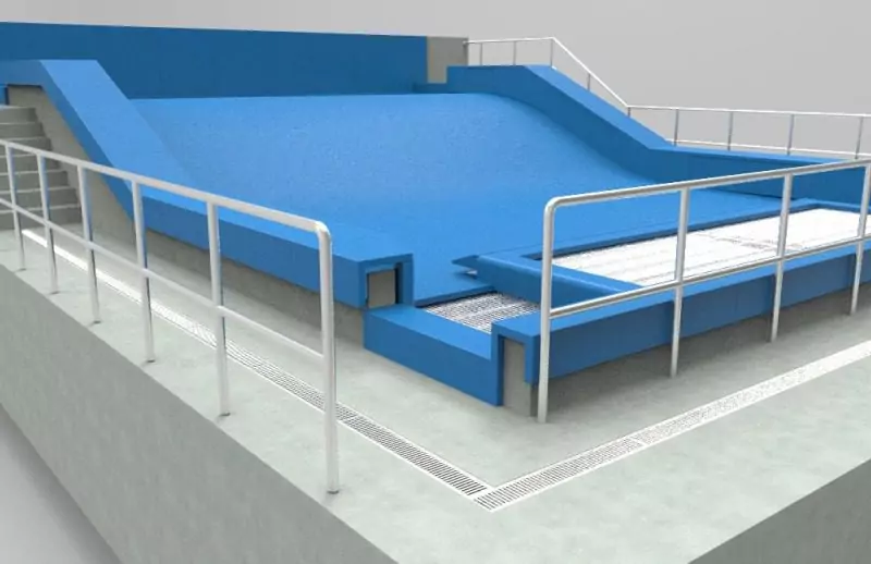 Diseño industrial simulador de surf